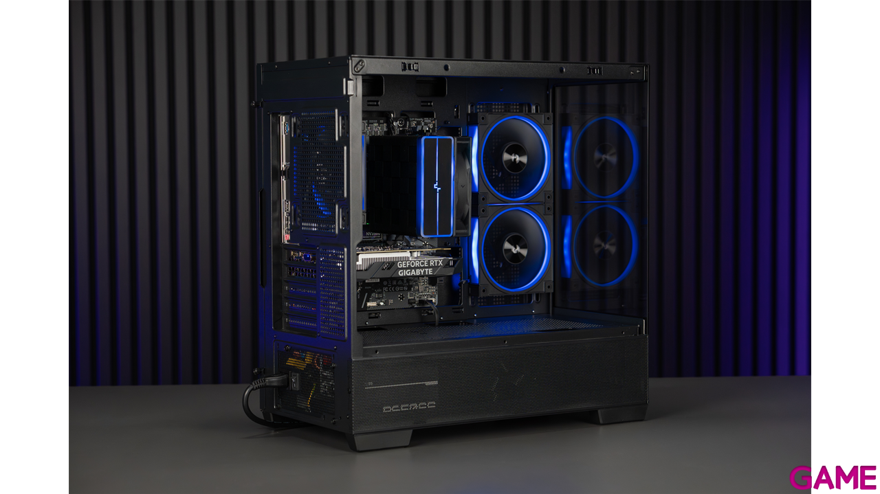 GamePc DeepCool-C Intel I5-12400F/16gb/512Gb Ssd/Rtx 3050-6Gb/FreeDos- Sobremesa Gaming-4