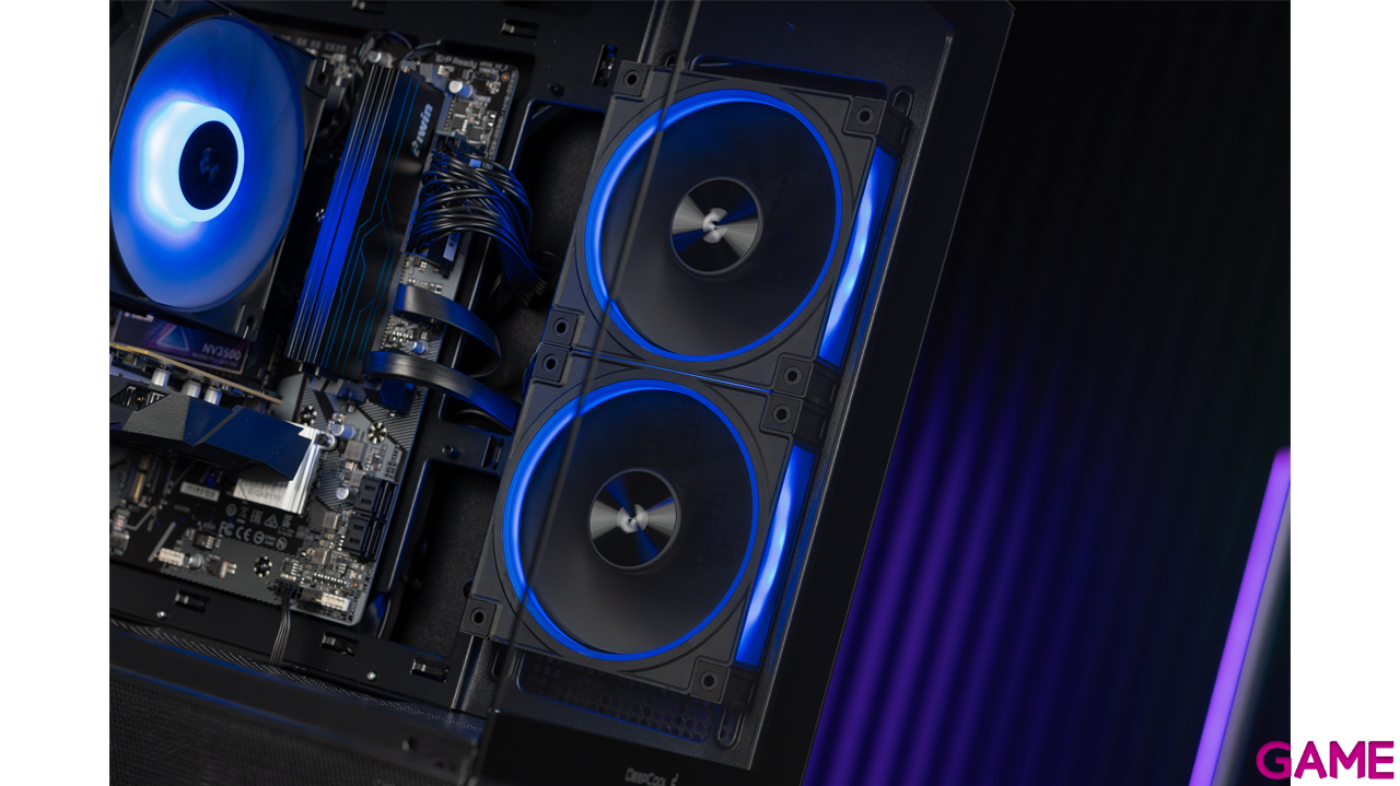 GamePc DeepCool-C Intel I5-12400F/16gb/512Gb Ssd/Rtx 3050-6Gb/FreeDos- Sobremesa Gaming-5