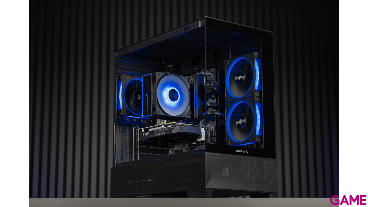 GamePc DeepCool-C Intel I5-12400F/16gb/512Gb Ssd/Rtx 3050-6Gb/FreeDos- Sobremesa Gaming-6