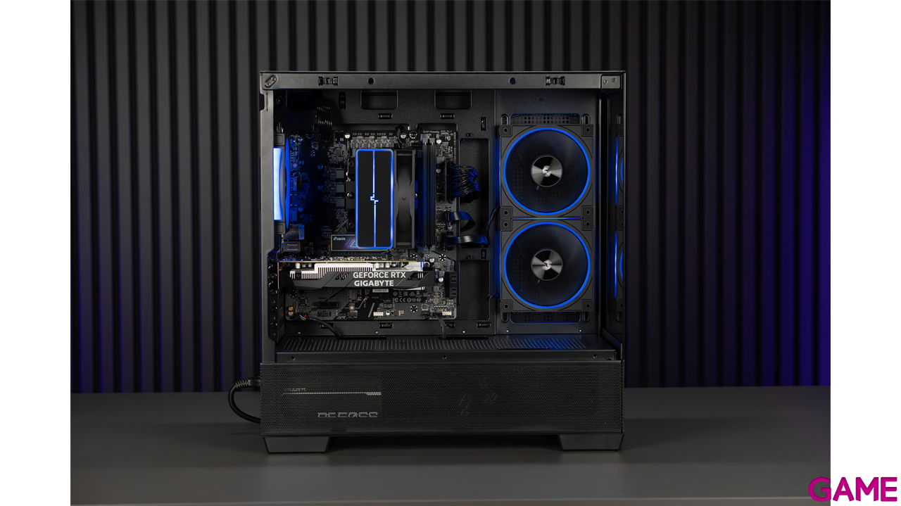 GamePc DeepCool-C Intel I5-12400F/16gb/512Gb Ssd/Rtx 3050-6Gb/FreeDos- Sobremesa Gaming-7