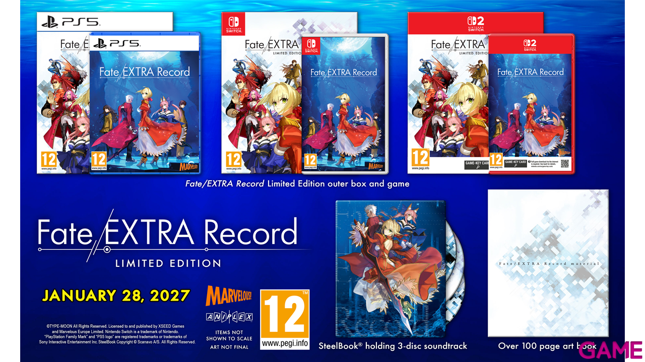 Fate/EXTRA Record Limited Edition-2