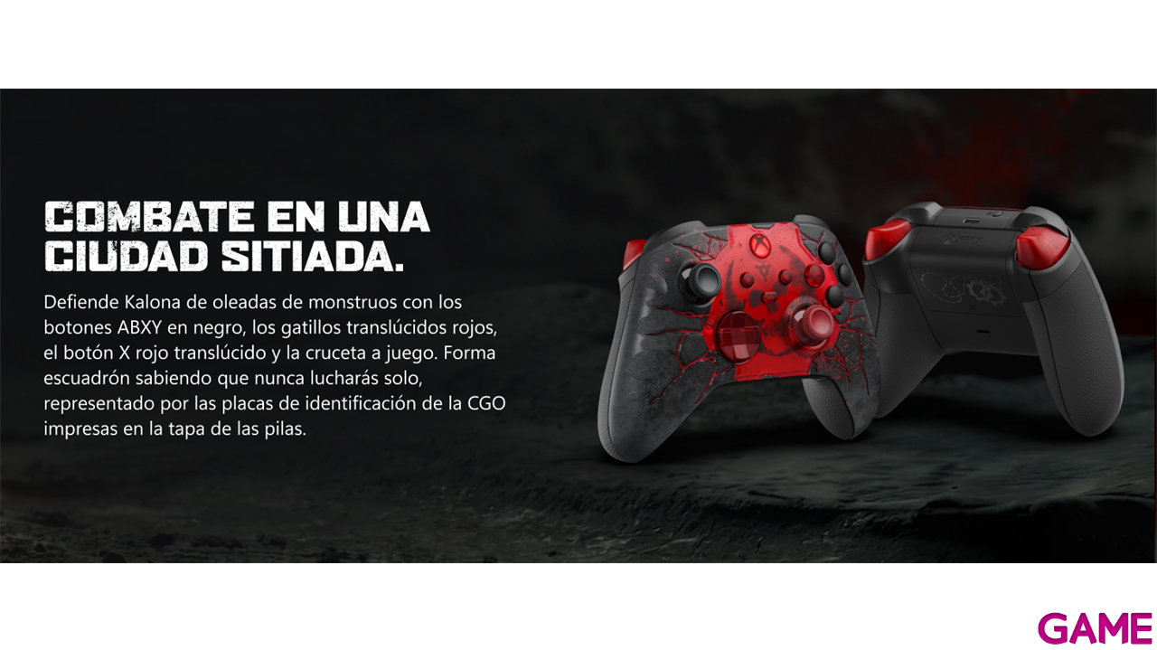 Controller Inalambrico Gears of War: E-Day Edicion Limitada-2