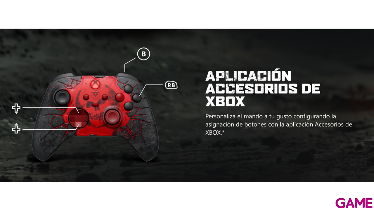 Controller Inalambrico Gears of War: E-Day Edicion Limitada-3