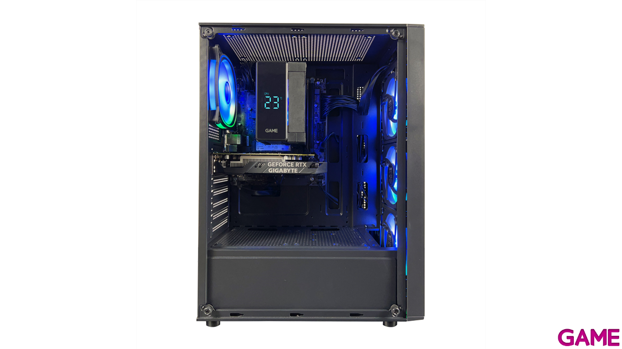 GAMEPC Promo-A R5-5500/16Gb/500Gb/Rtx 3050/750W/Ref Liqu./FreeDos Windows 10 sin activar - Sobremesa Gaming-0