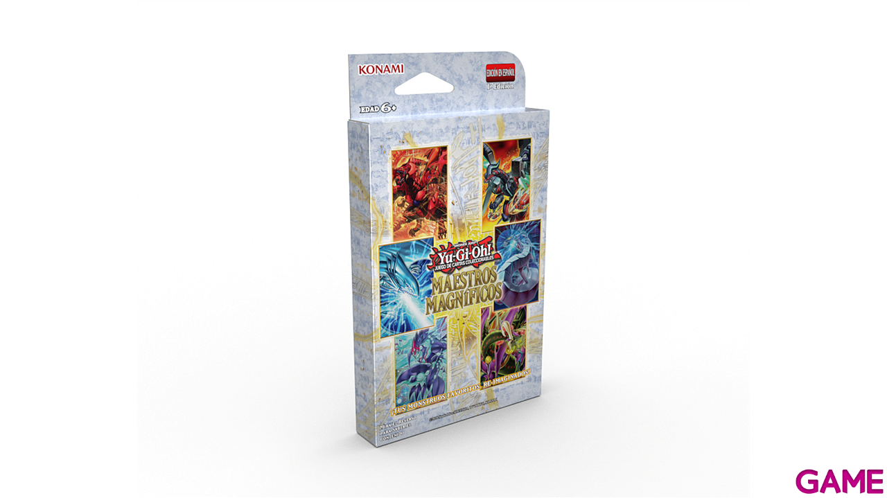 Pack de 3 sobres de cartas Yu-Gi-Oh! JCC: Maestros Magníficos-2
