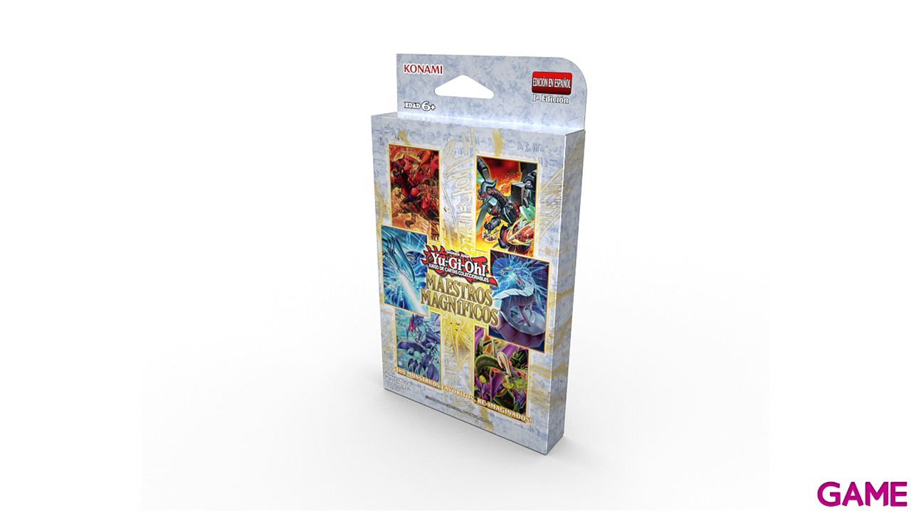 Pack de 3 sobres de cartas Yu-Gi-Oh! JCC: Maestros Magníficos-5