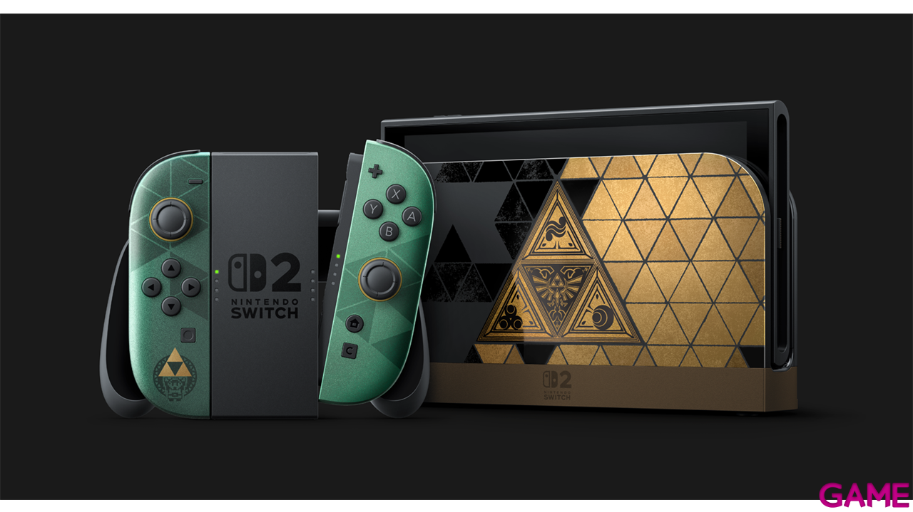 Nintendo Switch 2 Edición Zelda 40th-1