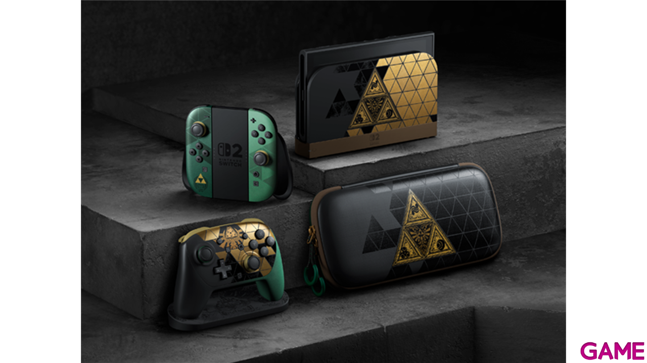 Nintendo Switch 2 Edición Zelda 40th-6