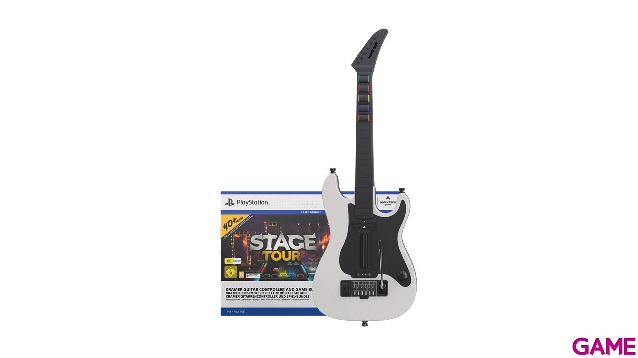Stage Tour Game + Kramer Guitar Controller-9