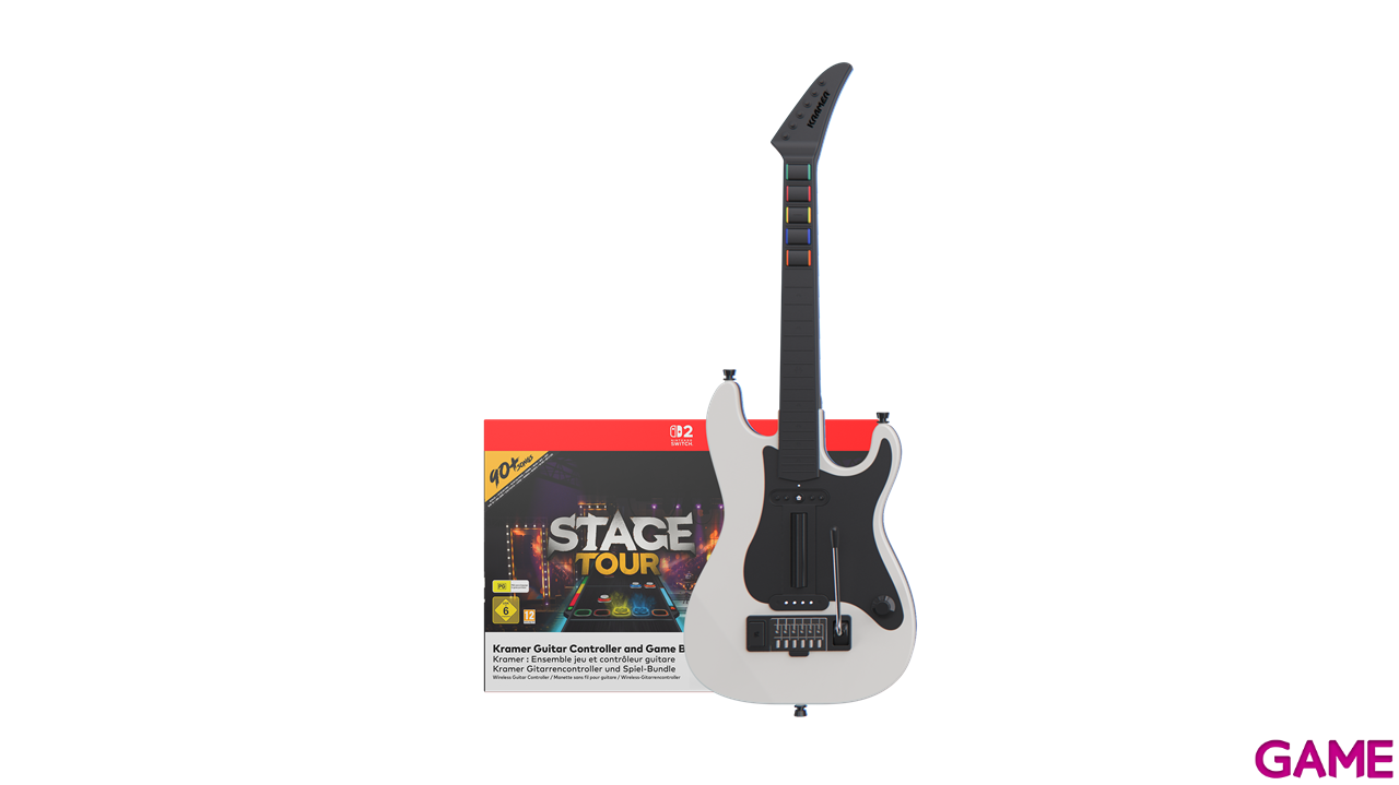 Stage Tour Game + Kramer Guitar Controller-11