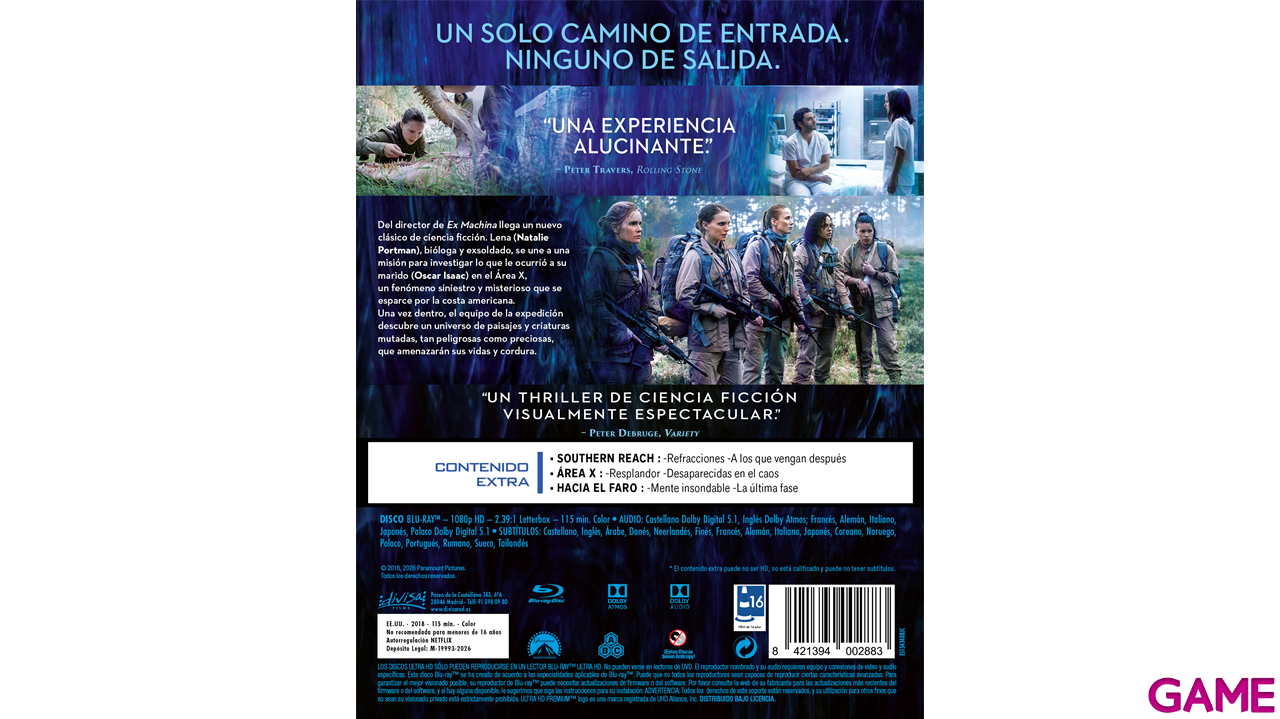 Aniquilacion Edición Steelbook-1