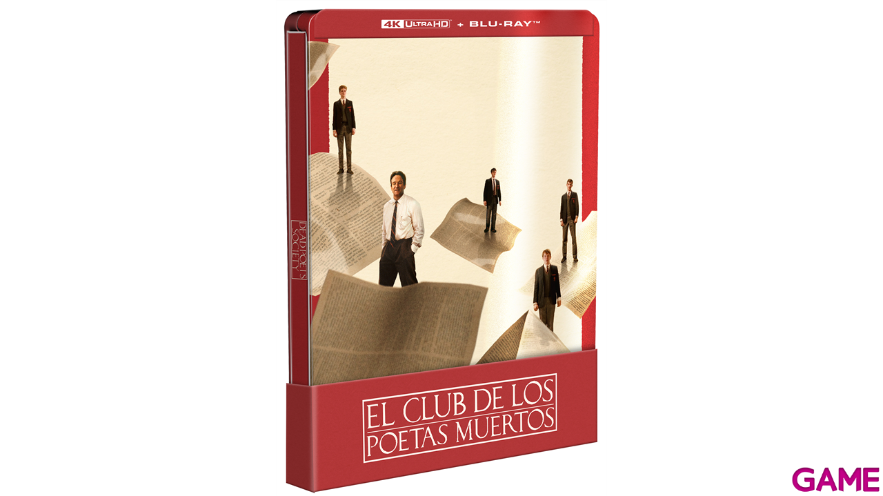 El Club de los Poetas Muertos 4K + BD Edición Steelbook-2