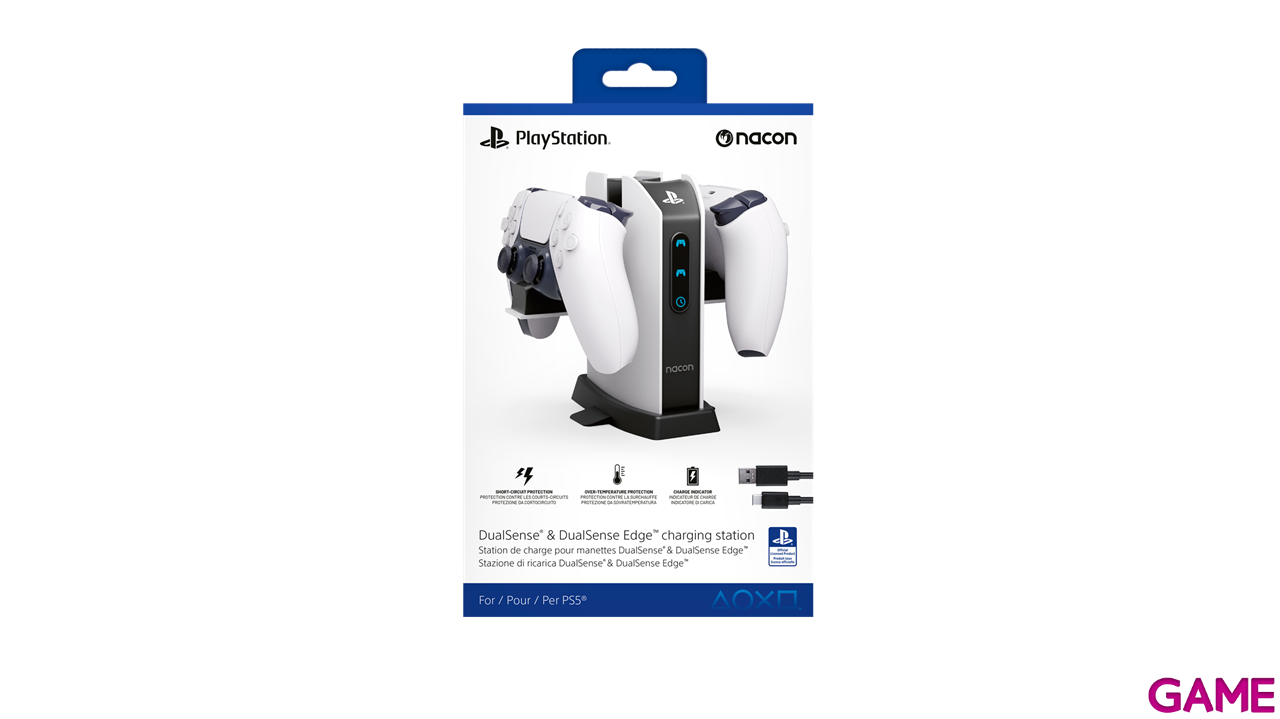 Base de Carga PS5 Para 2 Mandos Dualsense-2
