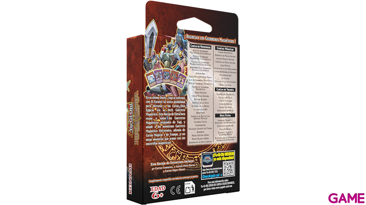 Mazo de cartas Yu-Gi-Oh! JCC Baraja de Estructura: Yugi Muto-1