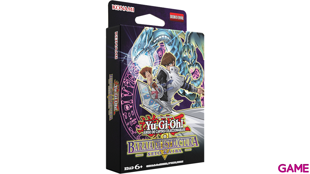 Mazo de cartas Yu-Gi-Oh! JCC Baraja de Estructura: Seto Kaiba-1