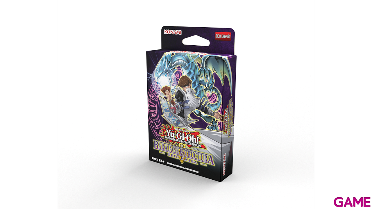 Mazo de cartas Yu-Gi-Oh! JCC Baraja de Estructura: Seto Kaiba-4