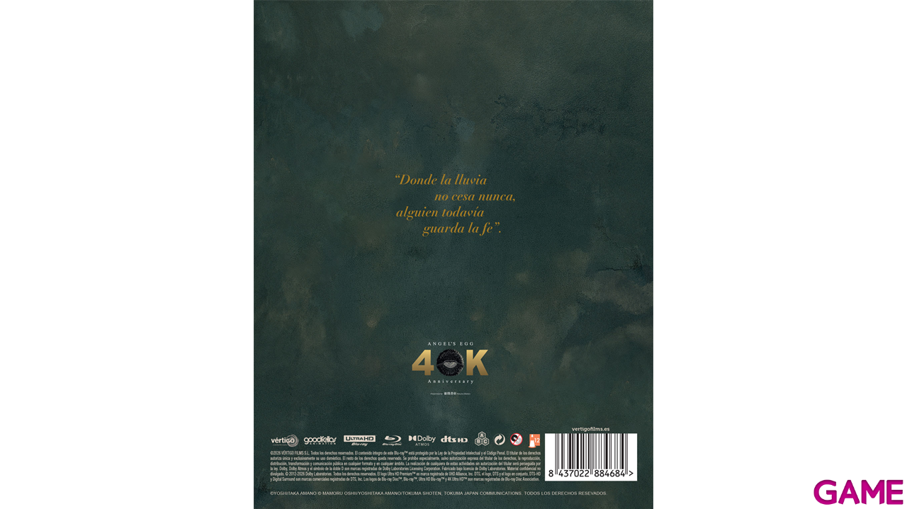 Angel´s Egg 4K + BD Edición Especial-0