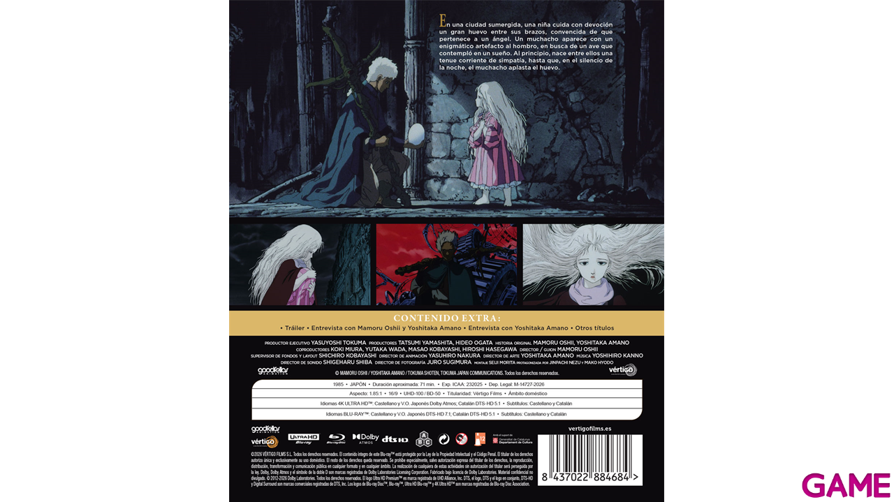 Angel´s Egg 4K + BD Edición Especial-2