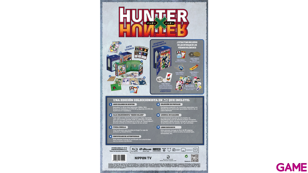 Hunter X Hunter Digipack Box 1 + Caja Contenedora-1
