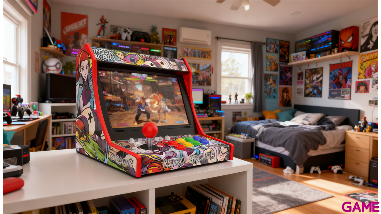 Adaptador Retro Arcade Subsonic para Switch 1 y 2-0