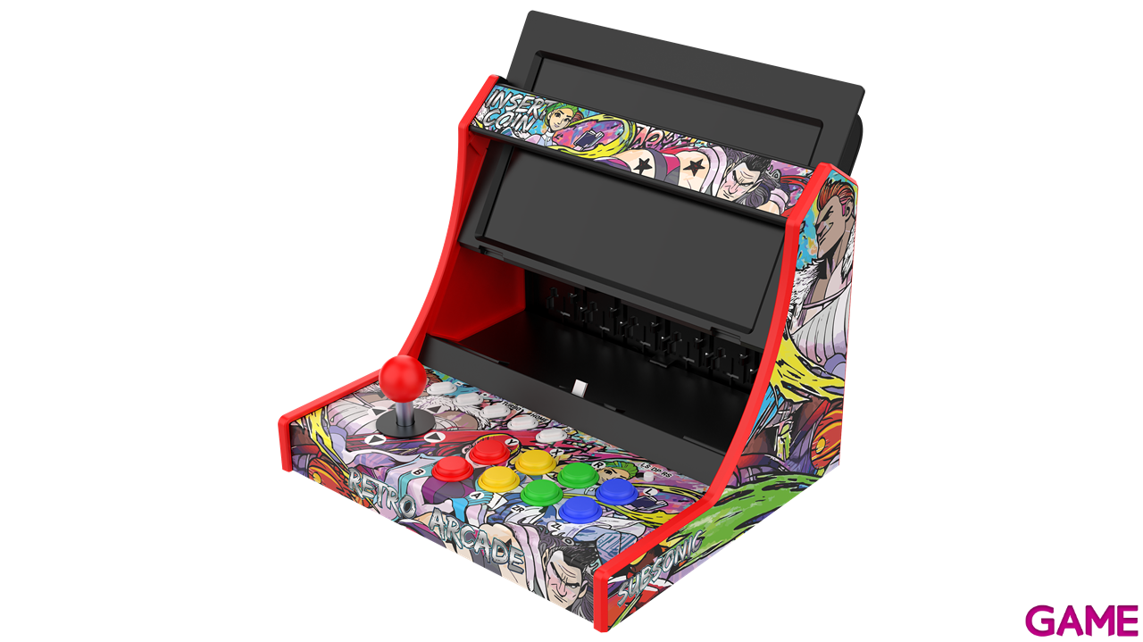 Adaptador Retro Arcade Subsonic para Switch 1 y 2-4