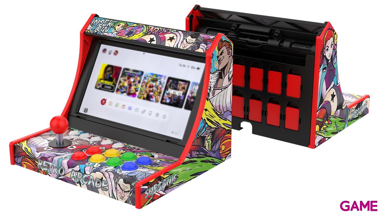 Adaptador Retro Arcade Subsonic para Switch 1 y 2-5