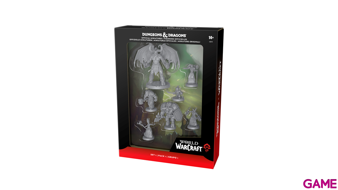 Set 1 de Miniaturas Oficiales Dungeons & Dragons - WORLD OF WARCRAFT-0