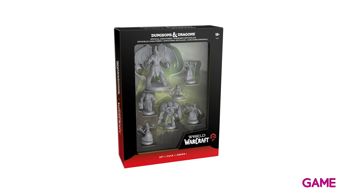 Set 1 de Miniaturas Oficiales Dungeons & Dragons - WORLD OF WARCRAFT-4