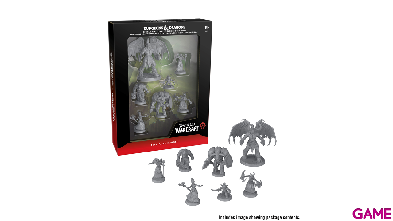 Set 1 de Miniaturas Oficiales Dungeons & Dragons - WORLD OF WARCRAFT-6