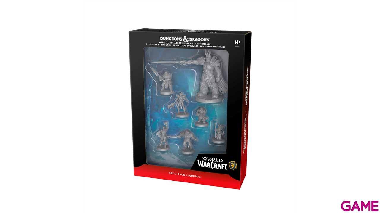 Set 2 de Miniaturas Oficiales Dungeons & Dragons -  WORLD OF WARCRAFT-3