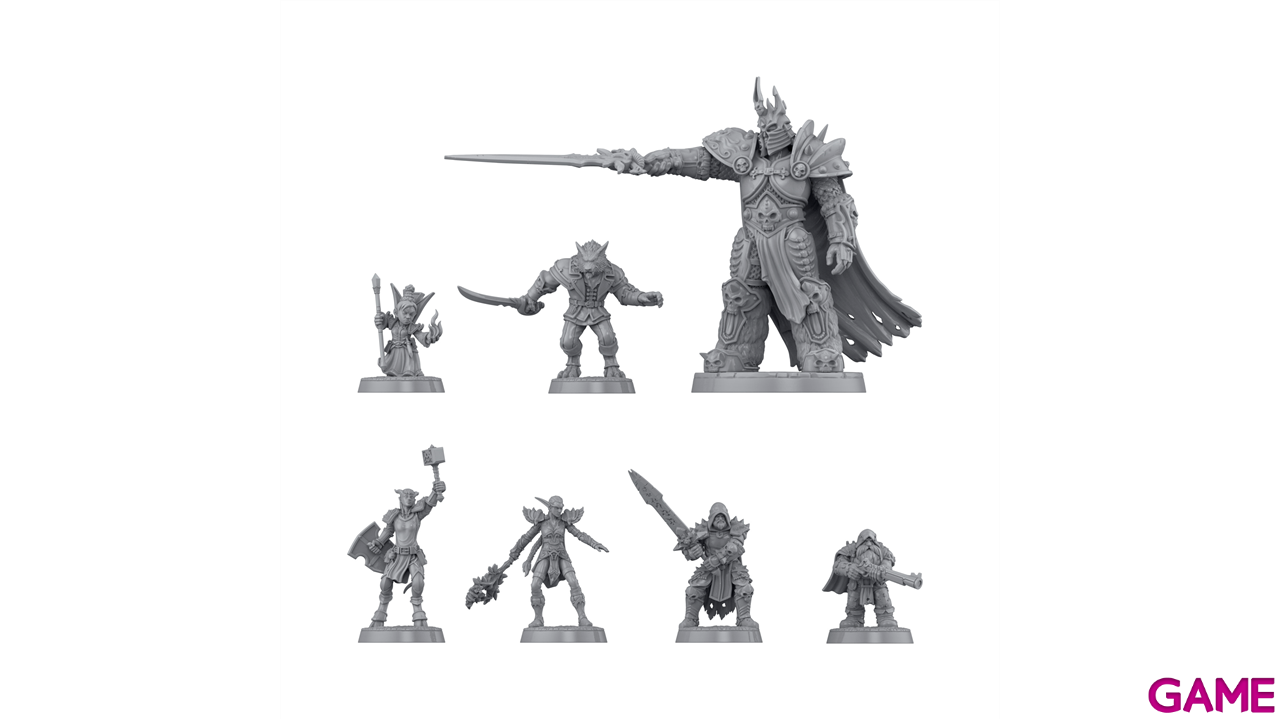 Set 2 de Miniaturas Oficiales Dungeons & Dragons -  WORLD OF WARCRAFT-4