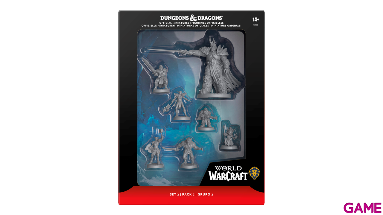 Set 2 de Miniaturas Oficiales Dungeons & Dragons -  WORLD OF WARCRAFT-6