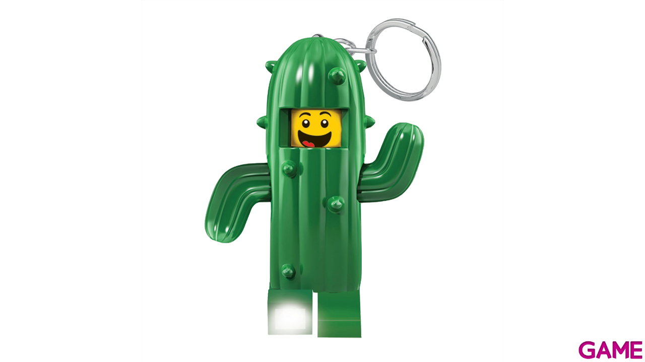 Llavero con linterna LEGO Cactus-0