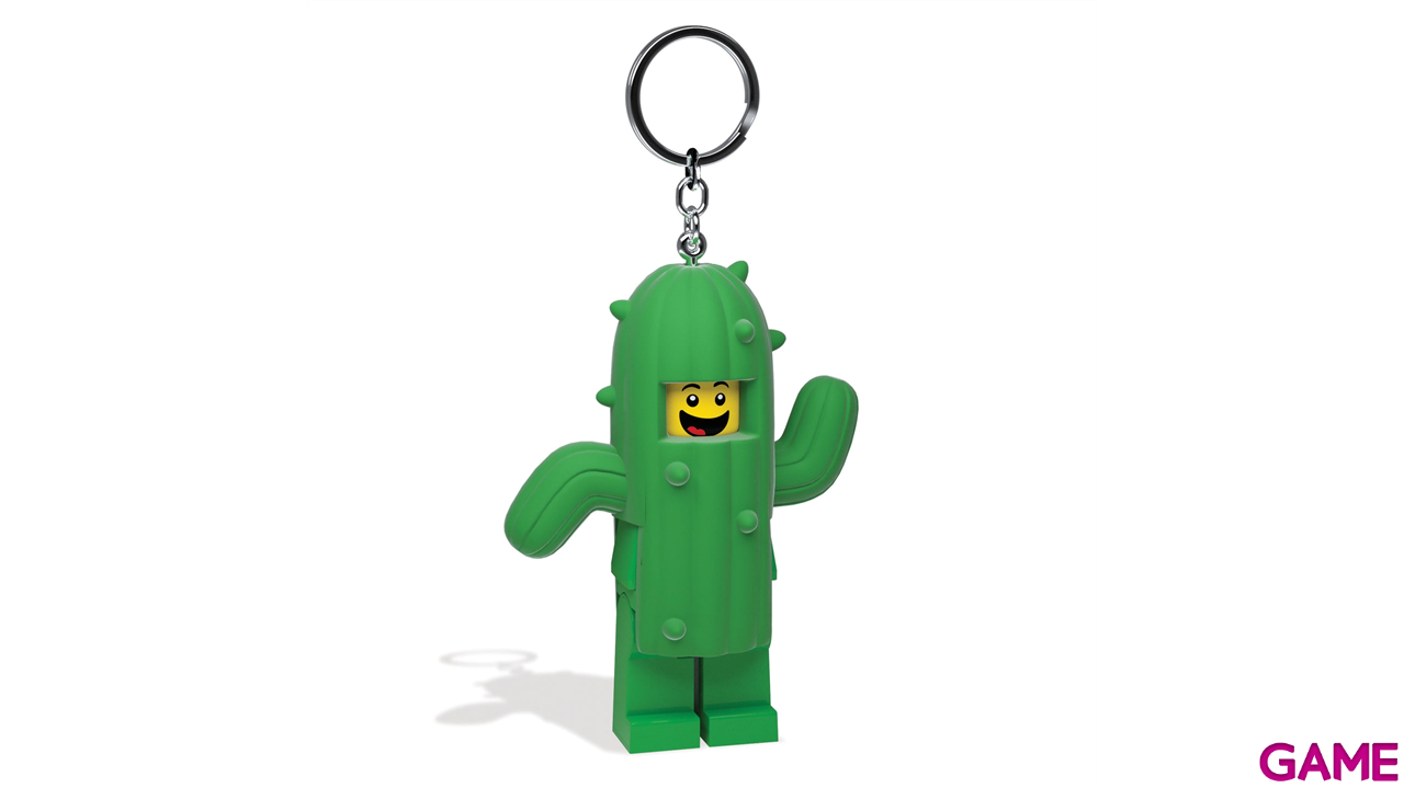 Llavero con linterna LEGO Cactus-3