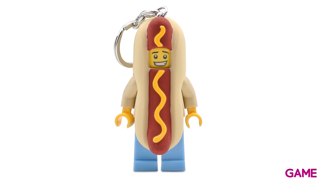 Llavero con linterna LEGO Hot Dog-0
