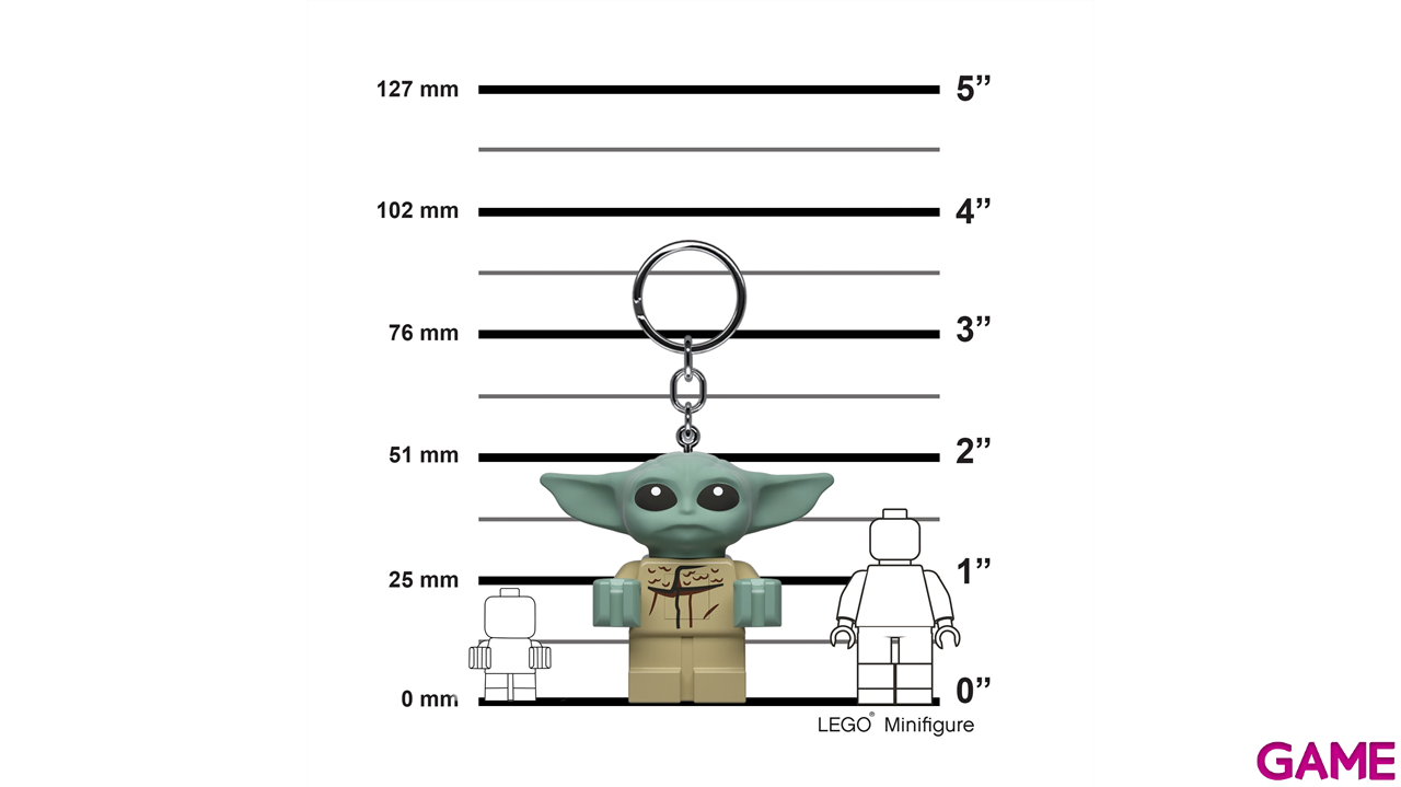 Llavero con linterna LEGO Star Wars The Child-3