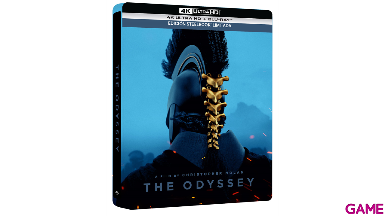 La Odisea 4K + BD Edición Steelbook Casco-1