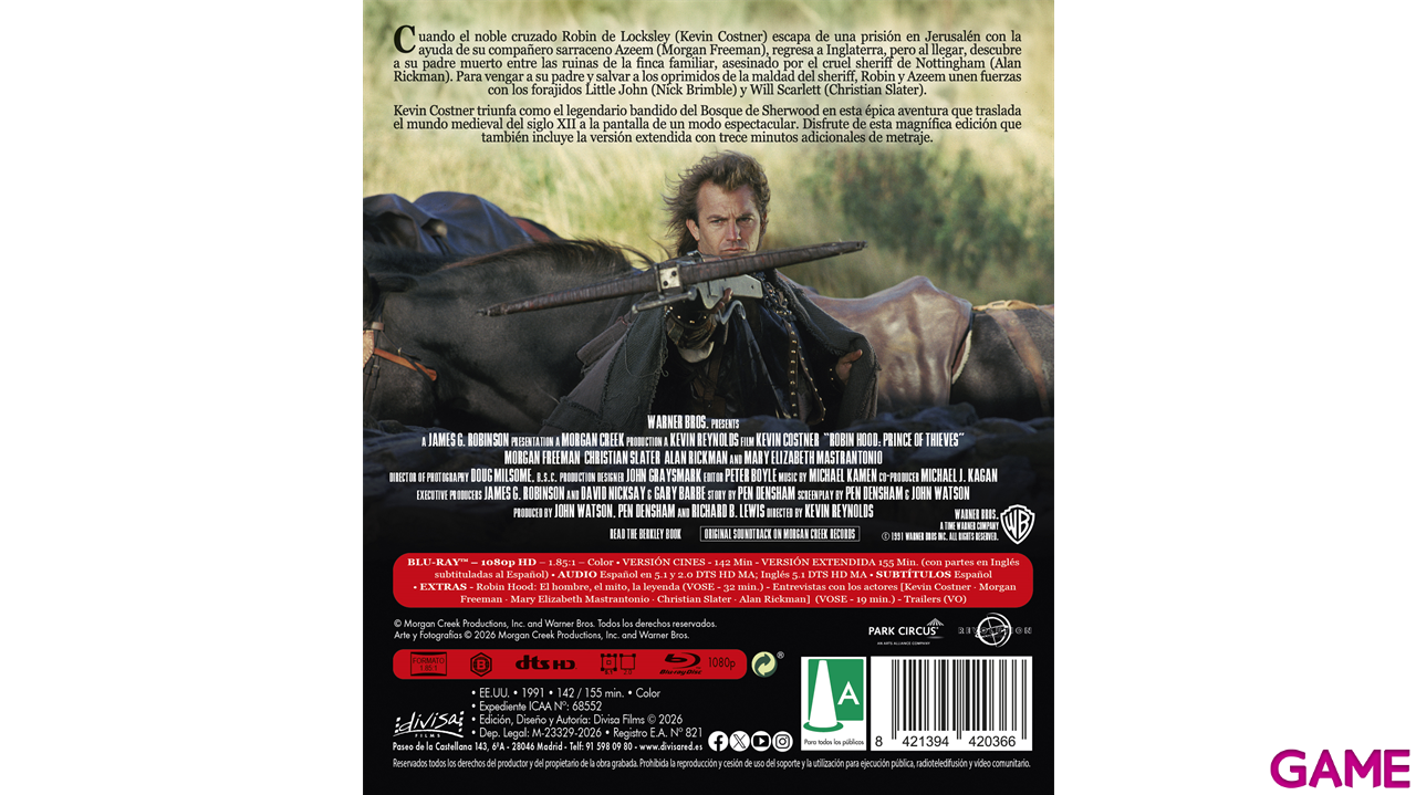 Robin Hood Principe de los Ladrones (1991)-1