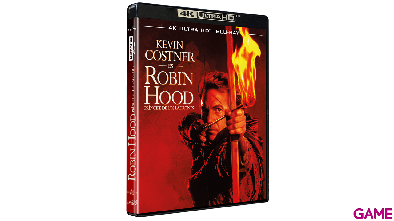 Robin Hood Principe de los Ladrones (1991) 4K + BD-1