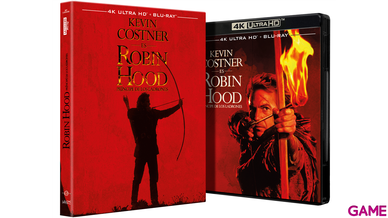 Robin Hood Principe de los Ladrones (1991) 4K + BD-2