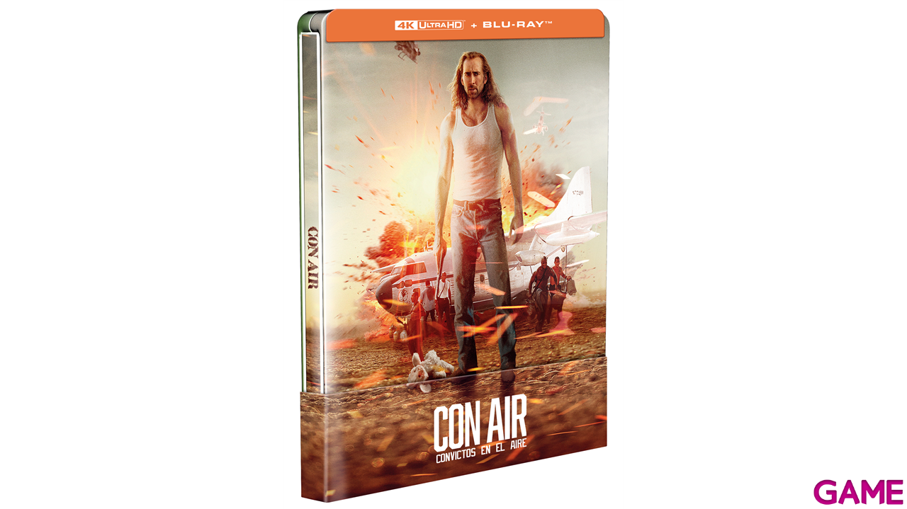 Con Air 4K + BD Edición Steelbook-1