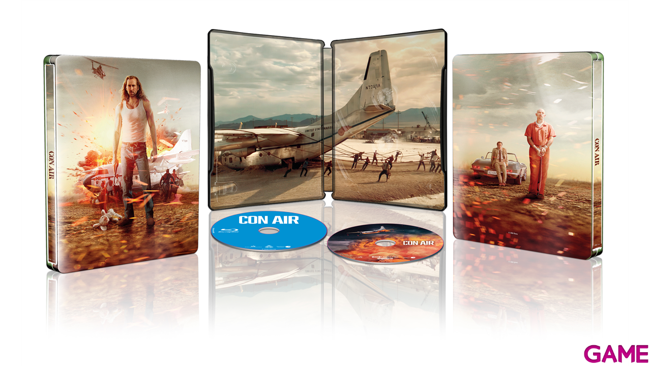 Con Air 4K + BD Edición Steelbook-2