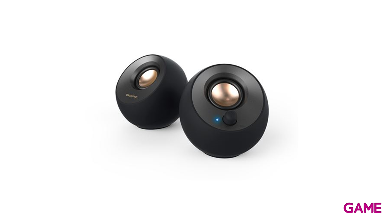 Creative Pebble 2.0 V2 USB-C Negro - Altavoces-2