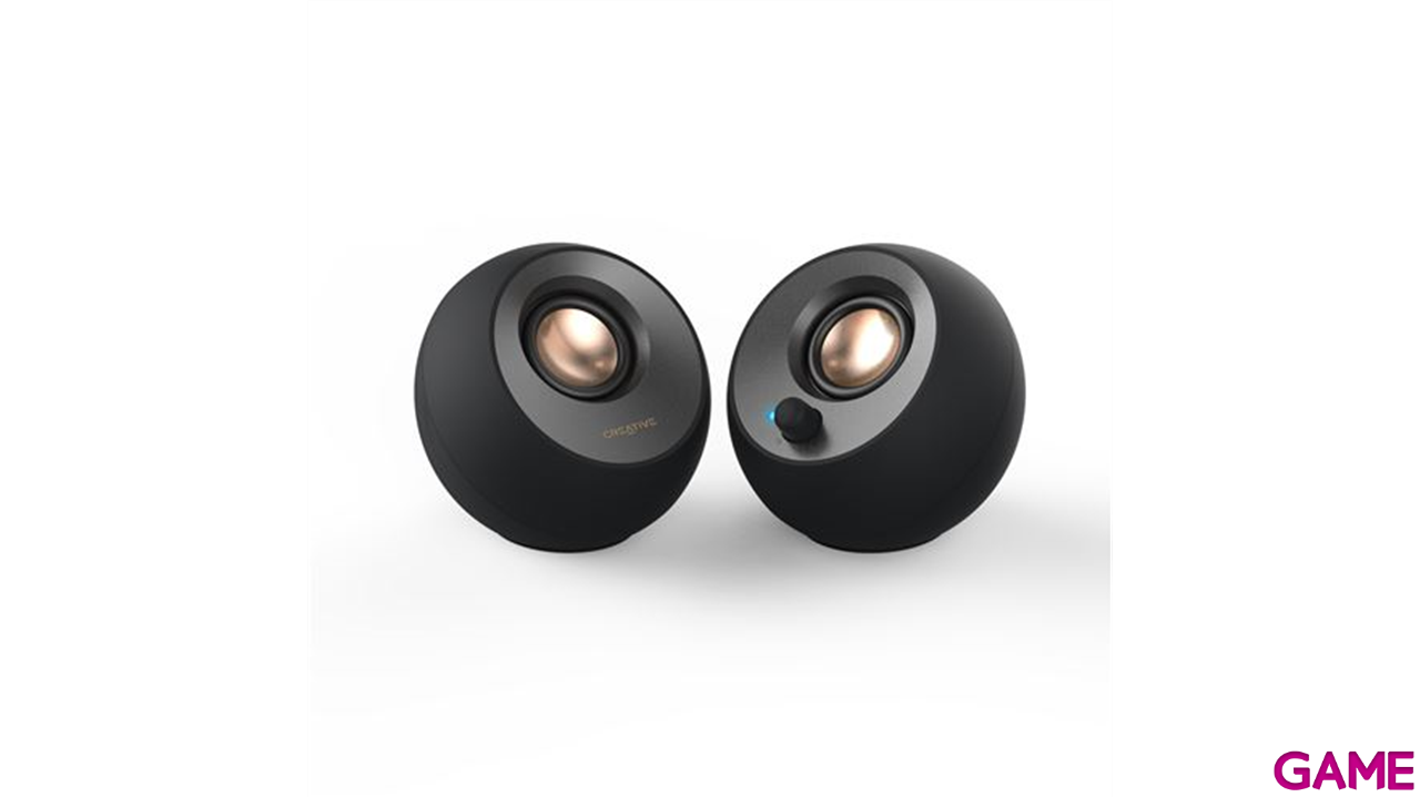 Creative Pebble 2.0 V2 USB-C Negro - Altavoces-3