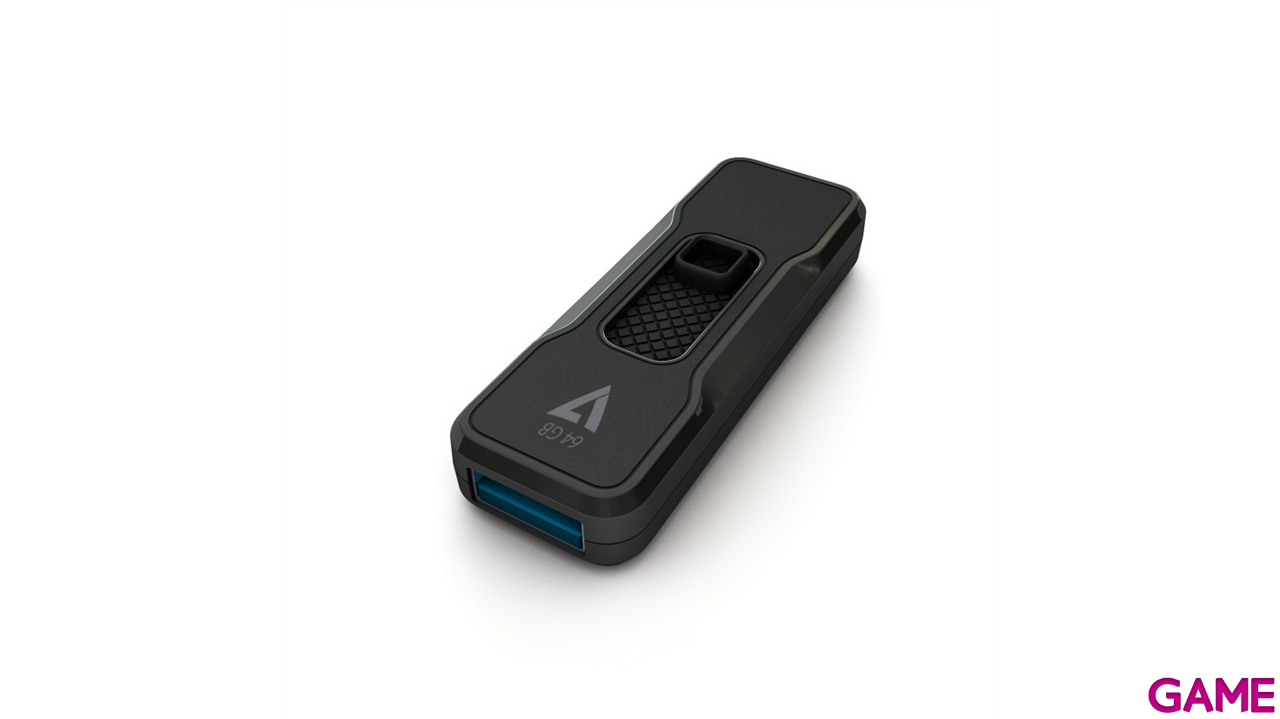 V7 Unidad flash USB 3.1 de 64GB con conector USB retráctil-1