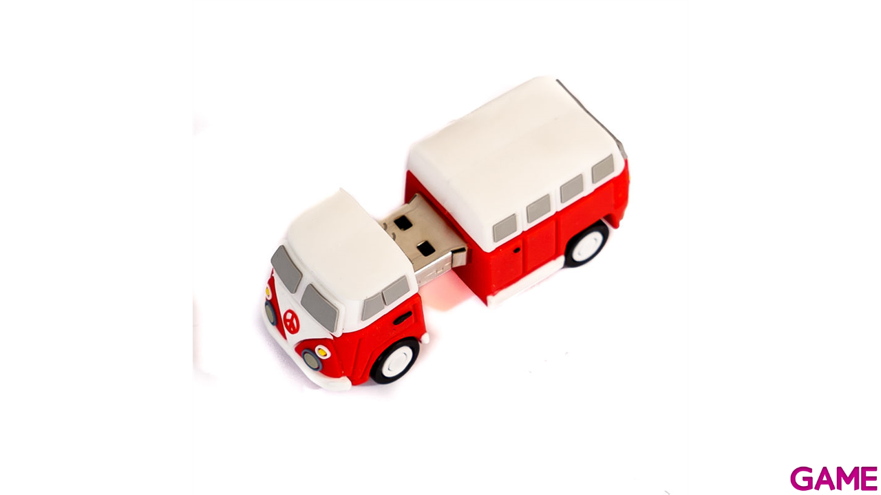Tech1Tech Hippy Van Camper 32GB USB A 2.0 Multicolor - Pendrive-1
