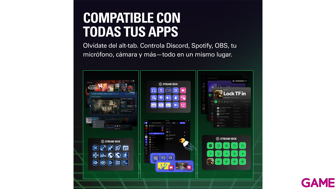Elgato Stream Deck MK2 Negro 15 botones - Controlador Streaming-8