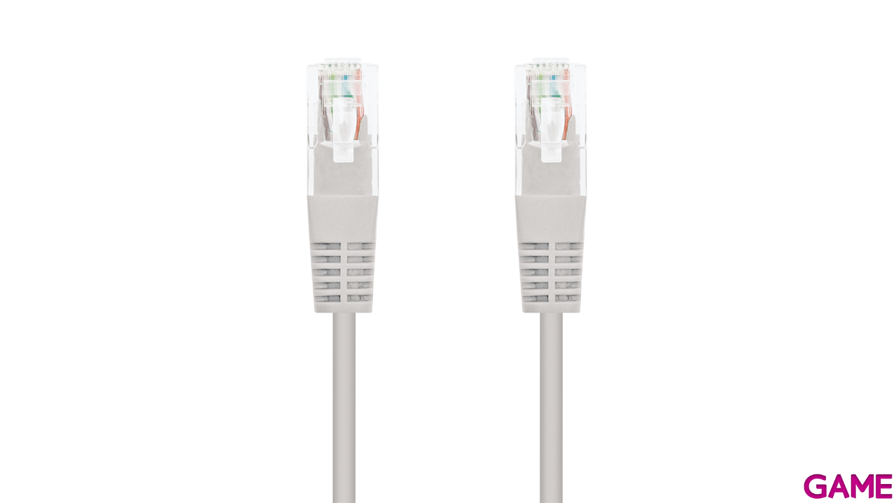 Nanocable Cable Red Latiguillo RJ45 Cat.6 UTP AWG24, 30 cm-2