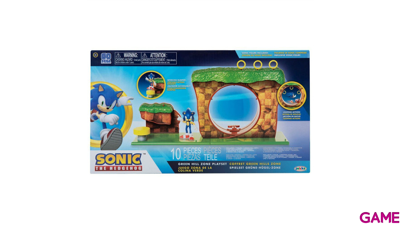 Playset Sonic The Hedgehog: Green Hill-2