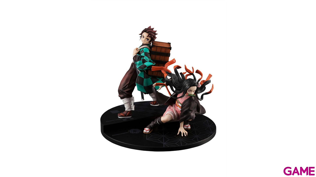 Figura Kamado brother and sister Precious GEM series Demon Slayer Kimetsu no Yaiba 17cm-1